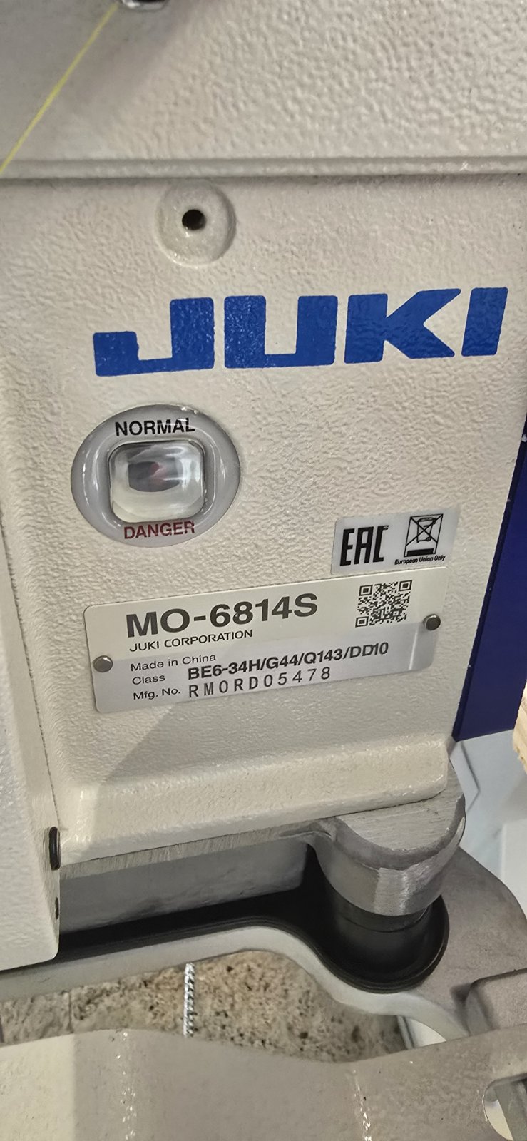 JUKI MO6814S Owerlovk - Slika 4