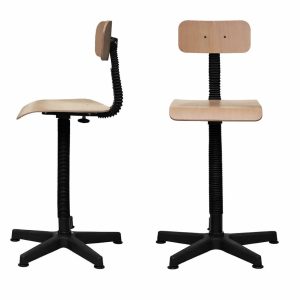 STOLICA KT-4 DRVENA S PUMPOM