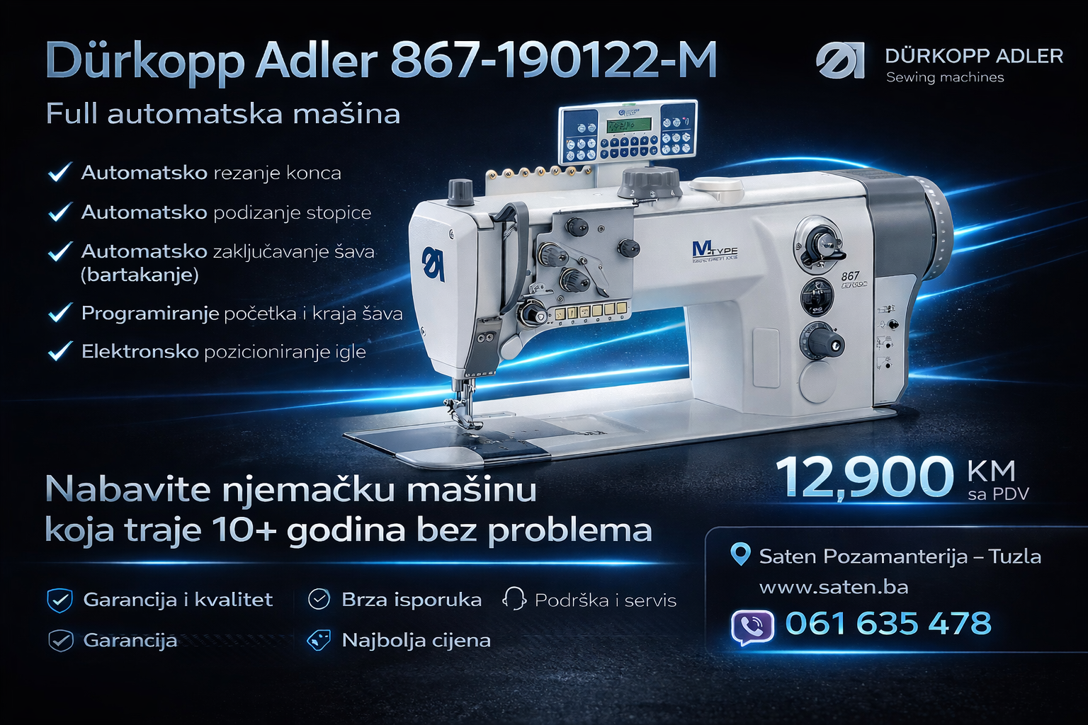 Dürkopp Adler 867-190122-M - Slika 2