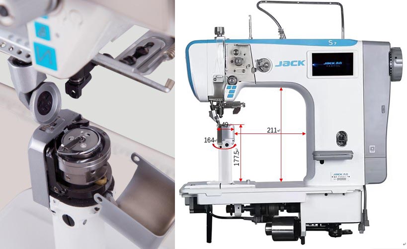 JACK S7 – Inteligentna STUBNA mašina za kožu, obuću i torbe - Slika 2
