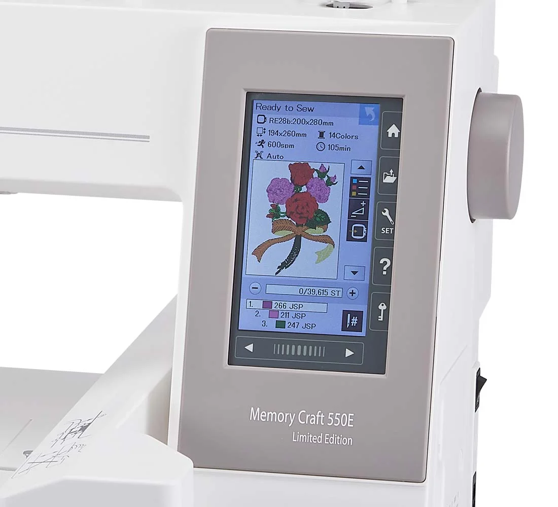 Janome Memory Craft 550E Vez mašina - Slika 8